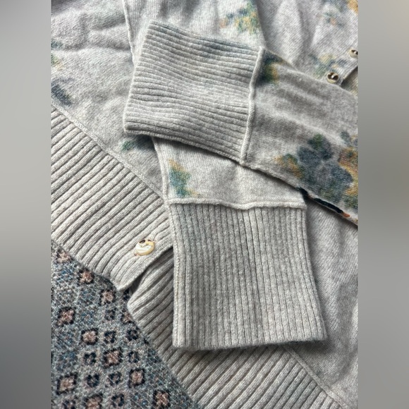 FREE PEOPLE Nocturnal Patterned Cardigan - Picture 8 of 10